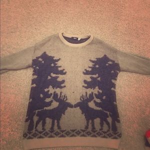 BDG Xmas Sweater Grey size medium